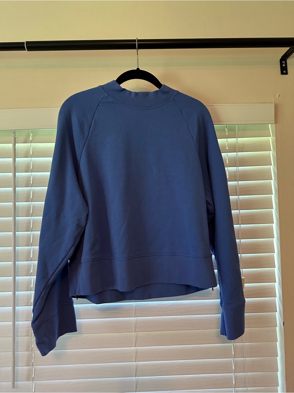 On Running Blue Long-Sleeve Pullover Top